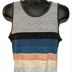 Ocean Current Men's Medium round neck Multicolor Cotton blend Sleeveless Tank